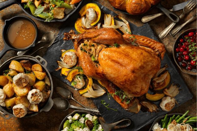 festive meals healthy, balanced diet
