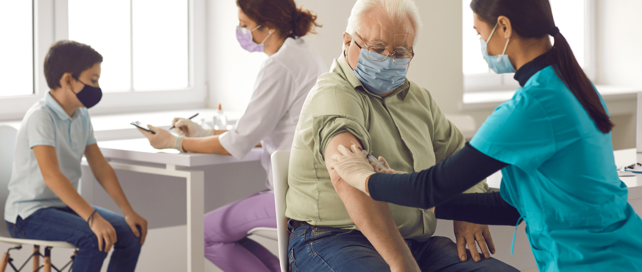vaccination contre la grippe en clinique