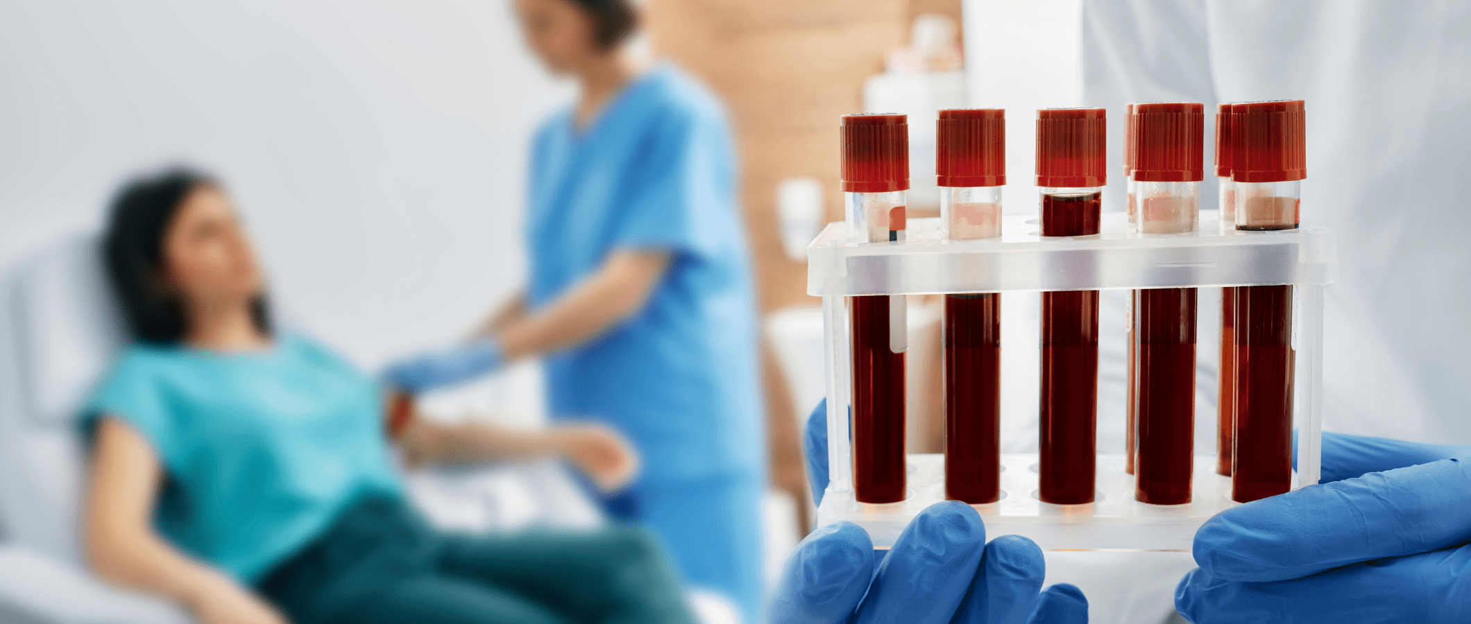laboratory blood sampling for medical analysis