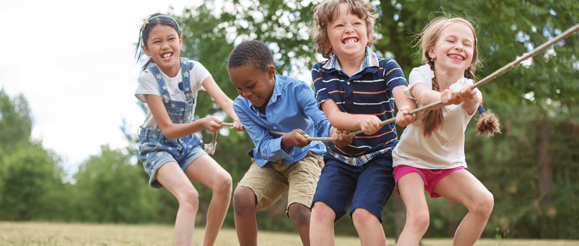 kids playing outside
