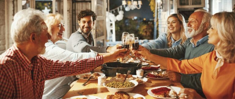 repas temps des fêtes